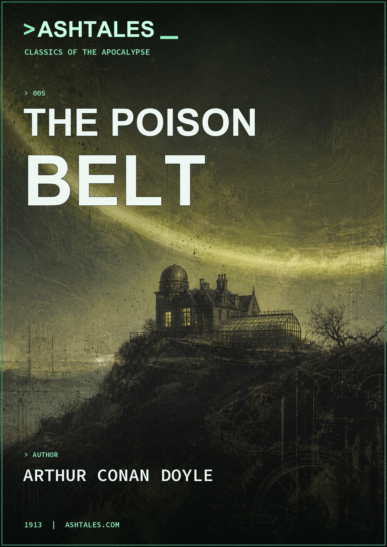 The Poison Belt by Arthur Conan Doyle, Ash Tales Classics edition