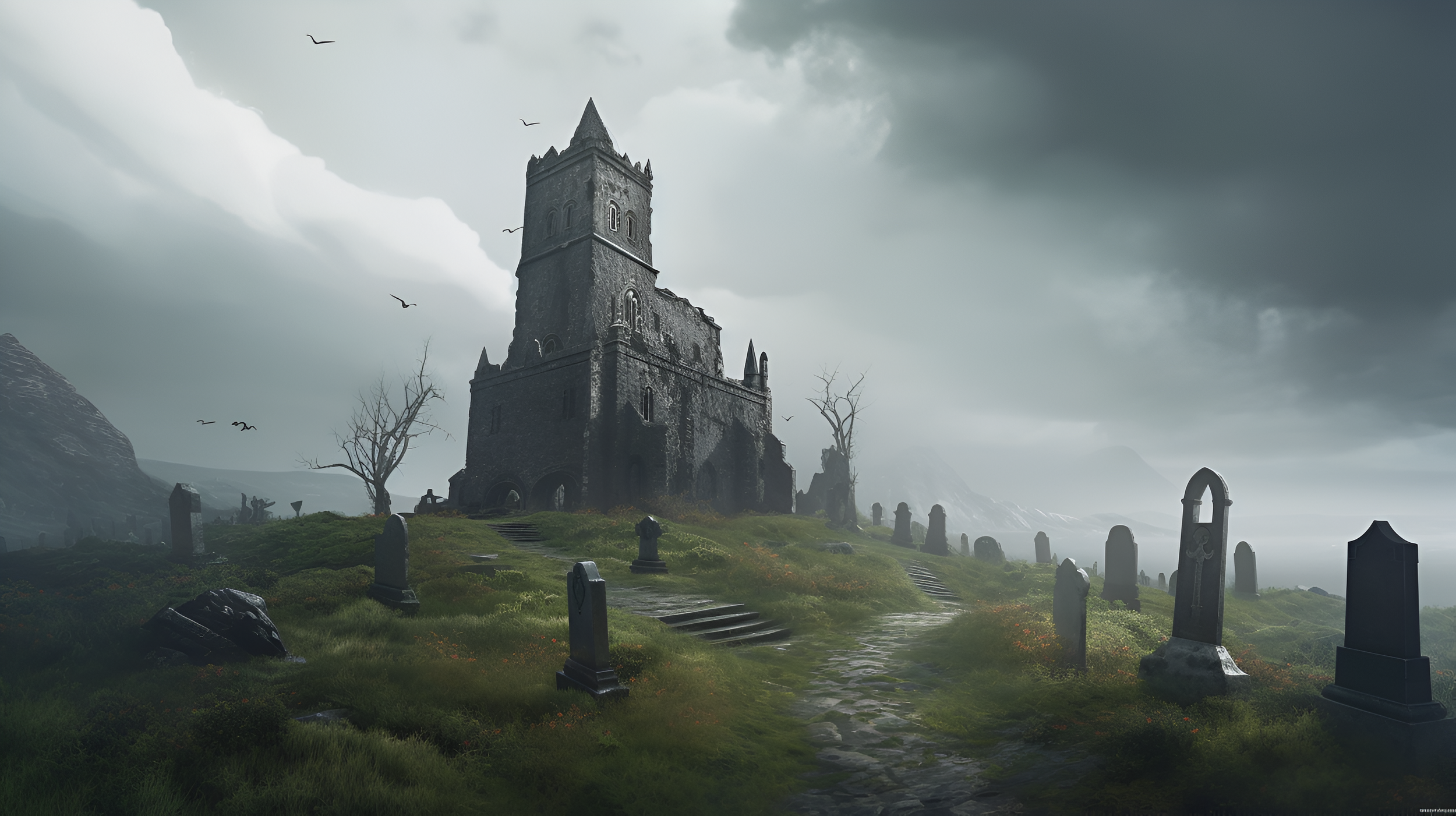 The Death-Marked Pilgrim artwork one