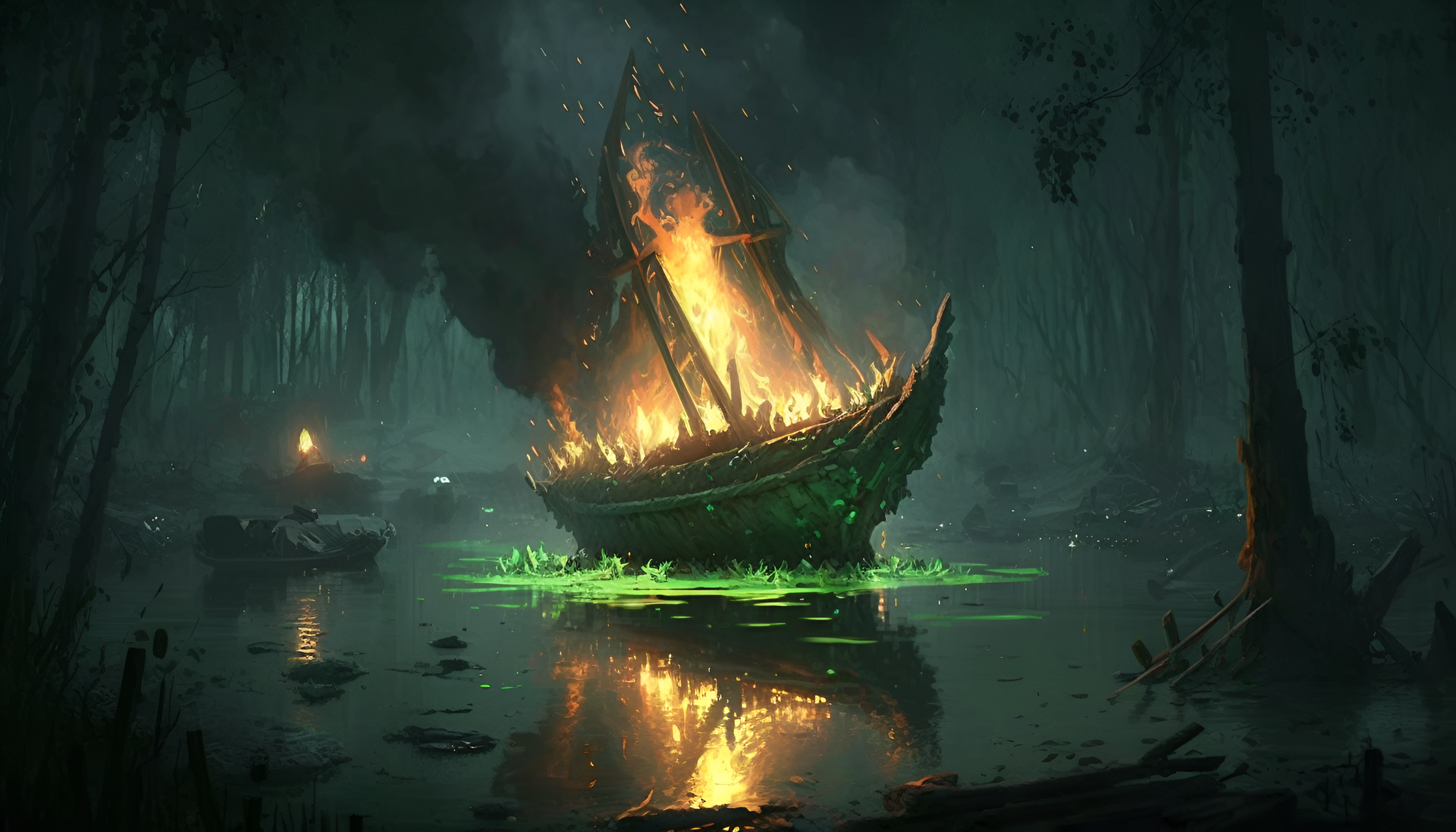 The Green Priest artwork two