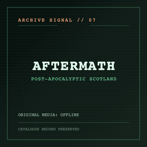 Aftermath audio drama archive tile